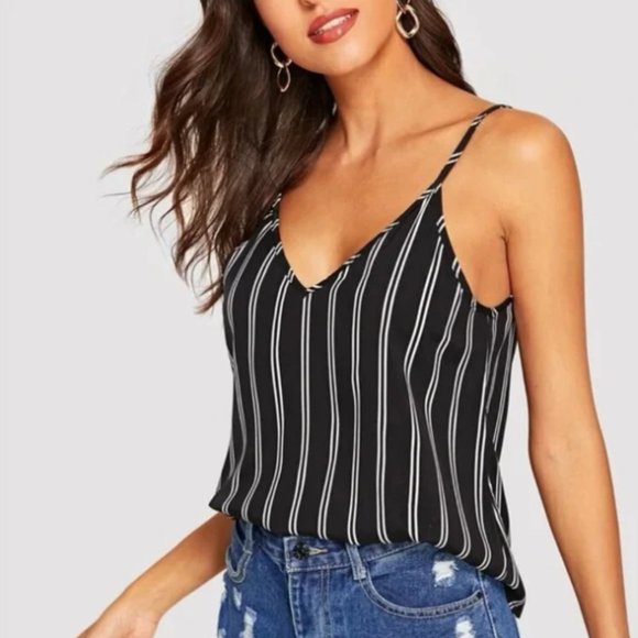 SHEIN Tops - SHEIN Striped Cami